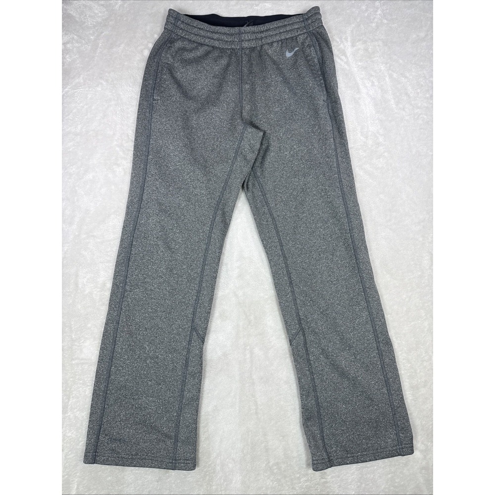 Nike Therma Dri-Fit Fleece Men's Training Pants, Gray Size Medium